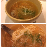 SHANGU - 上海蟹の味噌入り汁麺、絶品でした。