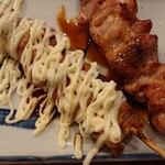 酉や 喜兵衛 - とりみタレ、マヨネーズ。