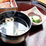 うなぎ 一富士 - 肝吸い