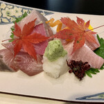 割烹 扇 - ぶり造り