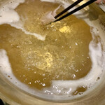 割烹 扇 - ぶりしゃぶ