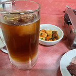 龍園 - 烏龍茶とカクテキ