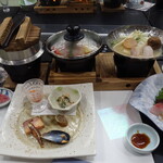 ホテル山水荘 - 料理写真:夕食