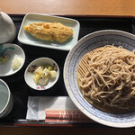 Teuchi Ittoki Soba - もり蕎麦（ライト）とふわとろだし玉子焼き