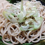 草庵 十割蕎麦と天ぷら - 北海道産の蕎麦粉だそう