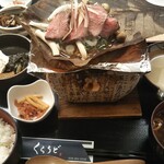岐阜県のおいしいお酒とお料理 円相 くらうど - 飛騨牛朴葉焼き