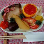 おかだ紅雪庭 - 盛り付け①