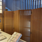 とらや - パーテーションひとつとっても美しい