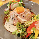 ハンモックカフェ アマカ - 熟成肉のローストポーク丼　1,650円