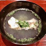 御料理 古川 - 真鯛の潮汁