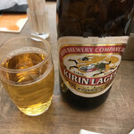 秋保グランドホテル - まずは瓶ビールで乾杯