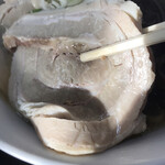 自家製太麺 渡辺 - DXは太っとい煮豚が2枚