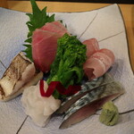 季節料理 よし野 - 刺し盛り
