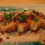 季節料理 よし野 - 豆腐生揚げ