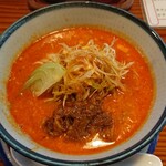はなさき家 - 坦々麺 ４辛 味付け辛ねぎトッピング  970円
