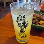 FLEX BAR&GRILL - ＊Okinawan Lemonade（¥600）
                        （オーガニックシークヮーサーレモネード）