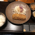 Gyuukatsu Ichi Hana - 小牛かつ定食　￥1,100