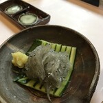楽座 - ショーガ醤油で・・。