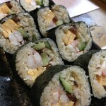 楽座 - 1回目の太巻き。