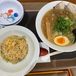Fuumi Menjin - 鶏白湯、麺神ラーメンに半チャーハン_2020年12月