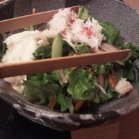 しゃぶ禅 神楽坂店 - たらば蟹サラダ