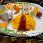 十六雑穀オムライス＆ドリア専門店 おむらいす亭 - キッズプレート_2020年12月