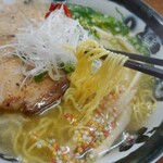 中華そば 富いち - 麺リフト