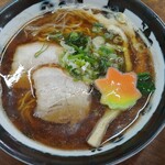 中華そば 富いち - セットの醤油ラーメン