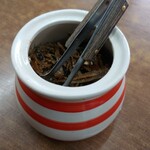 中華そば 富いち - 佃煮はご自由に♪