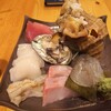 Shunno Sakana To Umai Sake Korin - 本鮪、帆立、帆立紐、鮑、黒鯛、鮃昆布〆、真螺