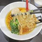 超純水採麺 天国屋 - 「鶏醤油麺」淡口醤油・手揉み麺