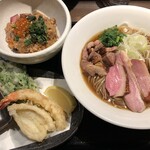 鴨出汁中華蕎麦 麺屋yoshiki - 鴨南蛮蕎麦