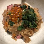 鴨出汁中華蕎麦 麺屋yoshiki - 鴨の炊き込みご飯