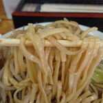 らーめん つる味 - 麺アップ