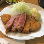 とんかつ野崎 - 松阪牛ヒレカツ（3380円）