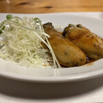 酒肴 新屋敷 - 某カキバター有名店も凌ぐほどのカキバター