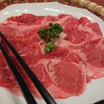 エクセレントゴルフクラブ 一志温泉コース - すき焼き 肉