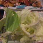 食道園 - サービスの野菜