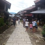 喫茶 かっぺ - 馬籠の街並み
