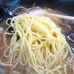 らーめん明日があるさ - 豚そば　麺アップ（白）