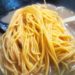 らーめん明日があるさ - 豚そば　麺アップ（赤）