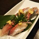 寿司・割烹 大吉 - 鯵