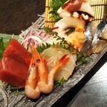 寿司・割烹 大吉 - 刺身盛り合わせ 3種盛り