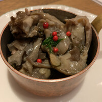 リオ・ブルーイング・コー ビストロアンドガーデン 東京ミッドタウン - 砂肝のコンフィ