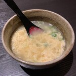 炭火焼肉 なかむら  - 玉子スープ