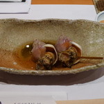 まつぶ貝　　おだしもとても美味しい。