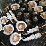 ハーバーハウスバーベキューガーデン - 魚貝網焼き