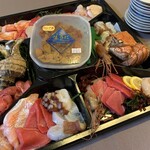 魚楽小川水産 - 刺し盛　全景