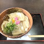 甘味 手打ち蕎麦 しも村 - ゆばそば 1,000yen