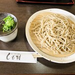 甘味 手打ち蕎麦 しも村 - ざるそば 800yen